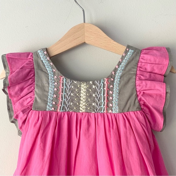 Willow Lane Flutter Sleeve Dress - Picture 2 of 6